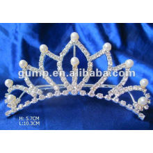 Diamante nupcial tiara peine (GWST12-040)